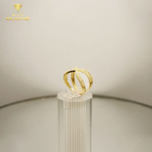 Nhẫn Nữ Vàng Kiễu Uốn Chữ X - 003