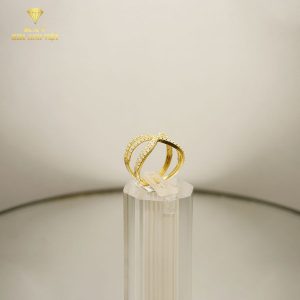 Nhẫn Nữ Vàng Kiễu Uốn Chữ X - 003