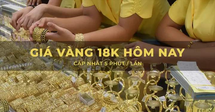 Bảng Giá Vàng 18k Bảng Giá Vàng 18k