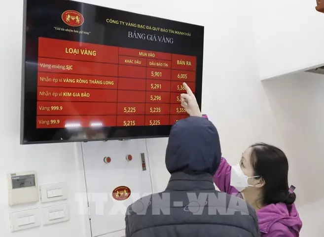 Bảng Giá Vàng Pnj
