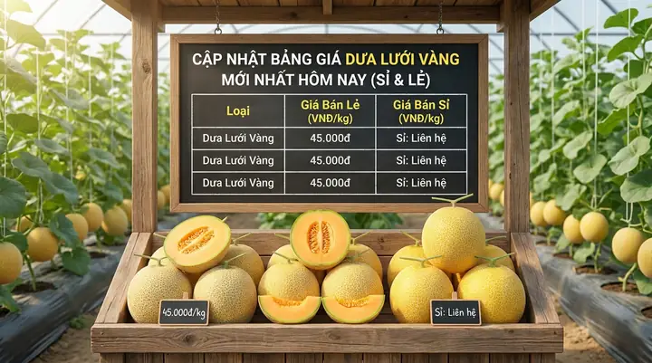 Giá Bán Dưa Vàng Giá Bán Dưa Vàng
