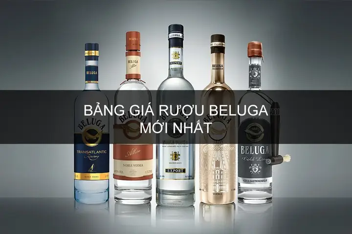 Giá Beluga Vodka Vàng