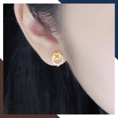 Giá Bông Tai Vàng Tây Cho Be