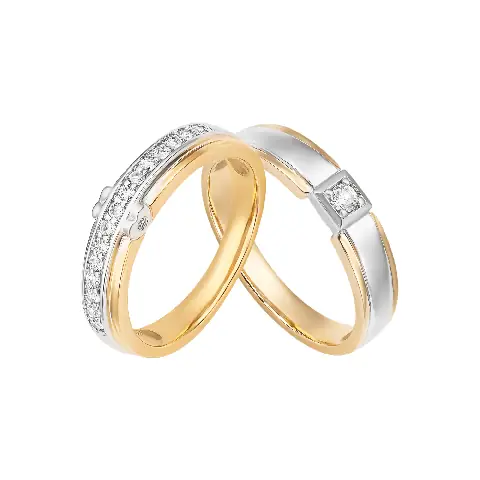 Giá Cặp Nhẫn Cưới Vàng 18k