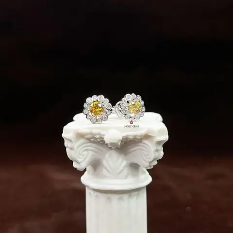 Giá Đá Sapphire Vàng Tự Nhiên