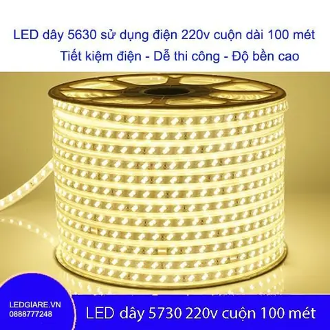Giá Dây Đèn Led Vàng
