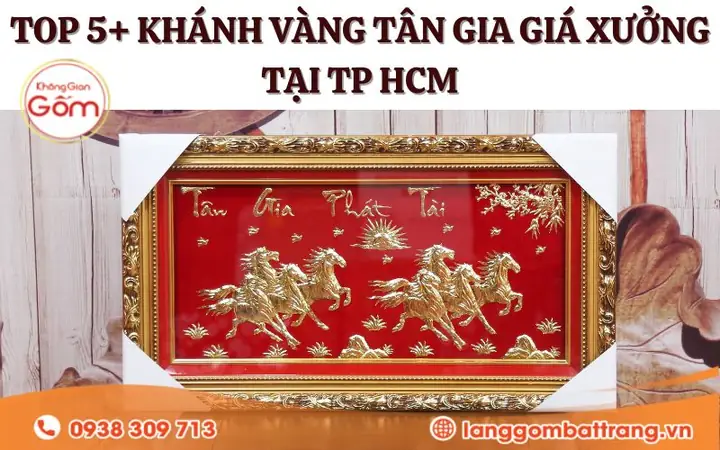 Giá Khánh Vàng Tân Gia