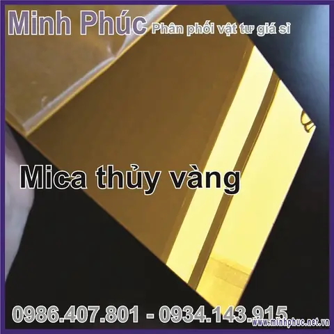 Giá Mica Gương Vàng