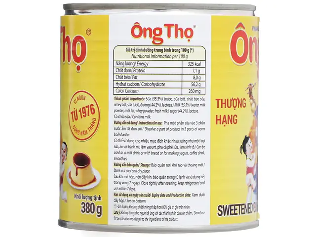 Giá Sữa Ông Thọ Vàng