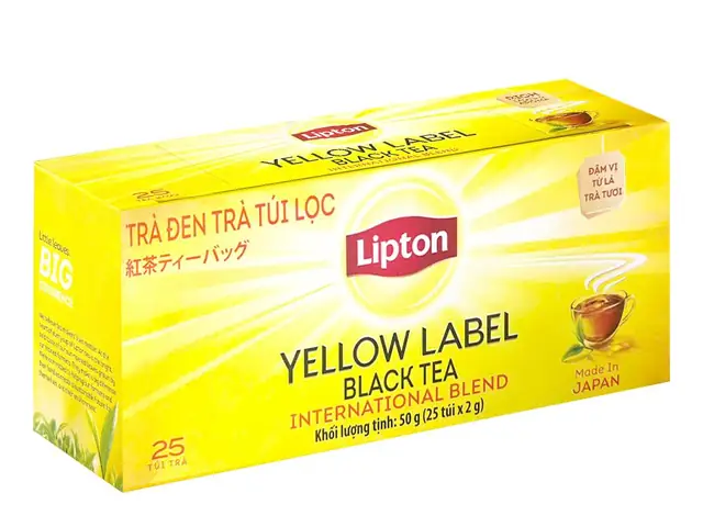 Giá Trà Lipton Nhãn Vàng