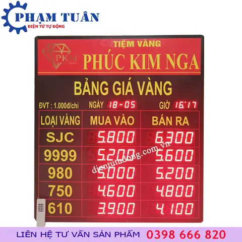 Giá Vàng Bảng Giá