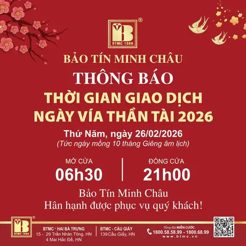 Giá Vàng Btmc Hnay