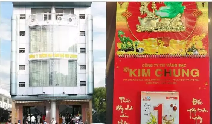 Giá Vàng Kim Chung Hôm Nay