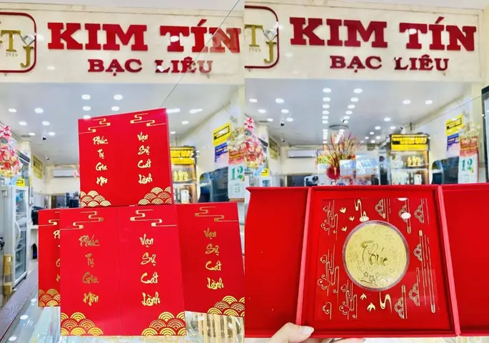 Giá Vàng Kim Tín Bạc Liêu