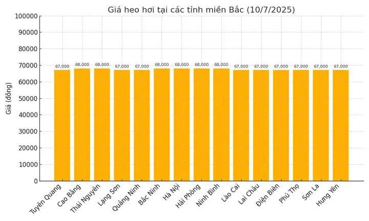 Giá Vàng Miền Bắc Hôm Nay