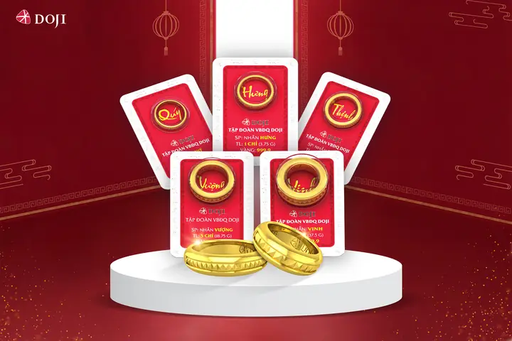 Giá Vàng Nhẫn Doji