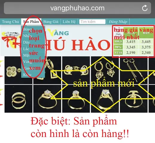Giá Vàng Phú Hào