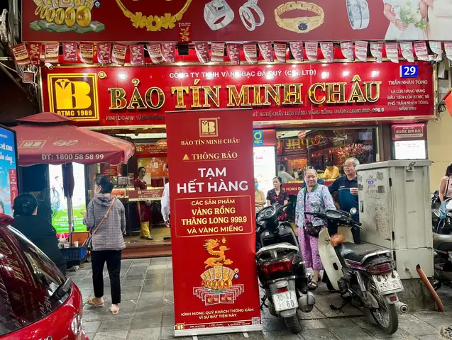 Giá Vàng Tiệm Vàng Nga