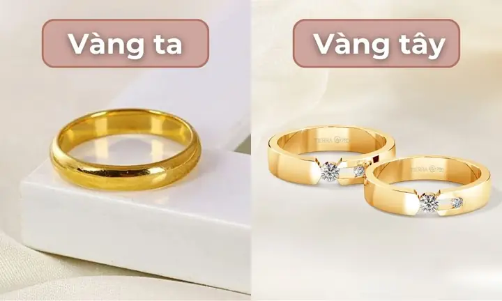 Giá Vàng Trắng Và Vàng Ta