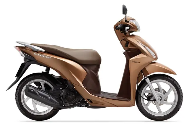 Giá Xe Vision Màu Vàng Đồng Giá Xe Vision Màu Vàng Đồng