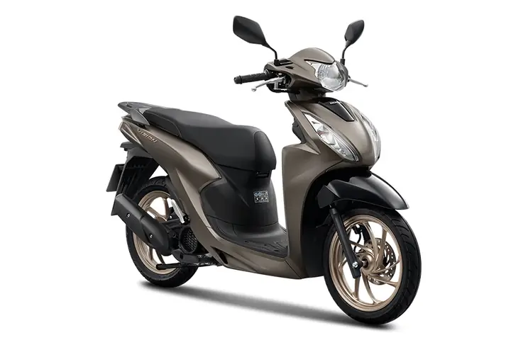 Giá Xe Vision Màu Vàng Đồng Giá Xe Vision Màu Vàng Đồng