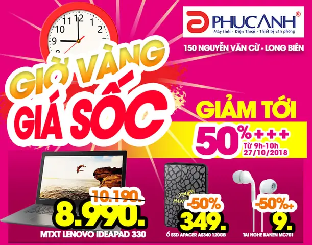 Giờ Vàng Giá Tốt