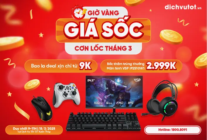 Giwof Vàng Giá Sốc