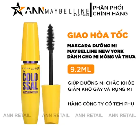Mascara Maybelline Vàng Giá Bao Nhiều