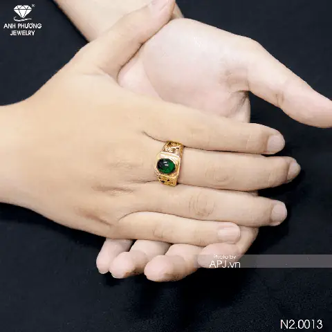 Nhẫn Nam Vàng 18k Giá Rẻ