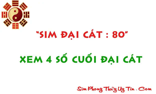 Số Đuôi Điện Thoại Phong Thủy