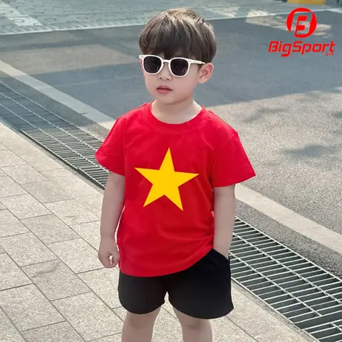 Aáo Cờ Đỏ Sao Vàng Trẻ Em Giá Bao Nhiêu