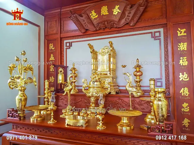 Bài Trí Bàn Thờ Gia Tiên Theo Phong Thủy
