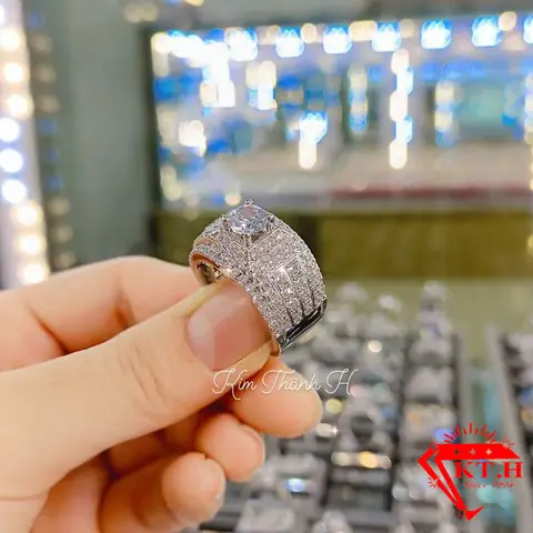 Bán Nhẫn Vàng Trắng 18k Nữ Giá