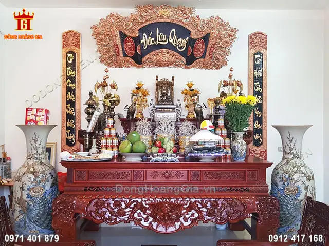 Bàn Thờ Gia Tiên Theo Phong Thủy