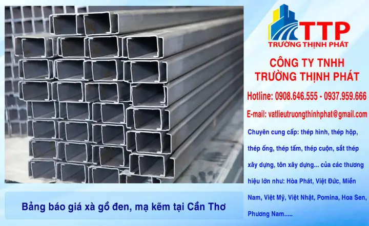 Bảng Giá Inox Vàng Cần Thơ