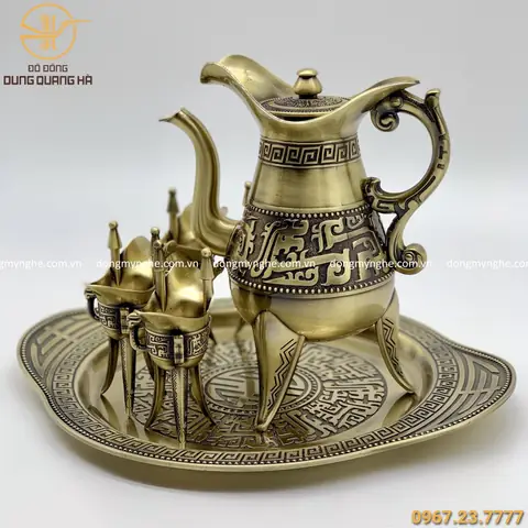 Bộ Tách Trà Dát Vàng Giá Rẻ