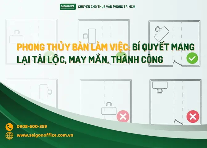Bố Trí Bàn Học Theo Phong Thủy