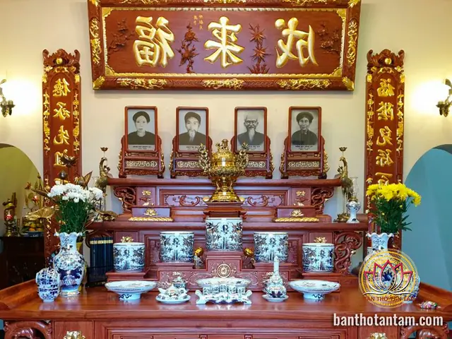 Bố Trí Bàn Thờ Theo Phong Thủy