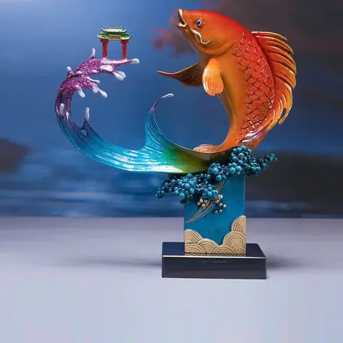 Cá Chép Hoá Rồng Phong Thủy