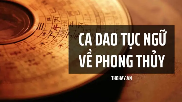 Ca Dao Tục Ngữ Về Phong Thủy