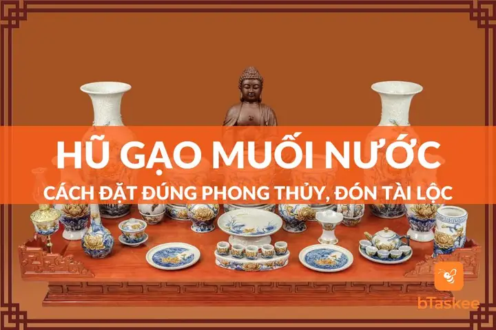 Cách Đặt Lọ Muối Phong Thủy