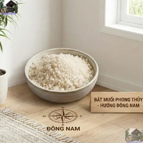 Cách Làm Bát Muối Phong Thủy