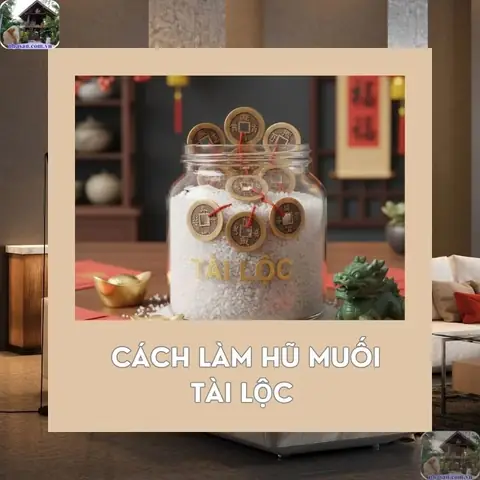 Cách Làm Lọ Muối Phong Thủy