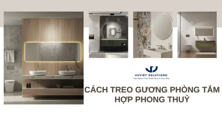 Cách Treo Gương Hợp Phong Thủy