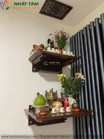 Cây Phong Thủy Đặt Trên Bàn Thờ