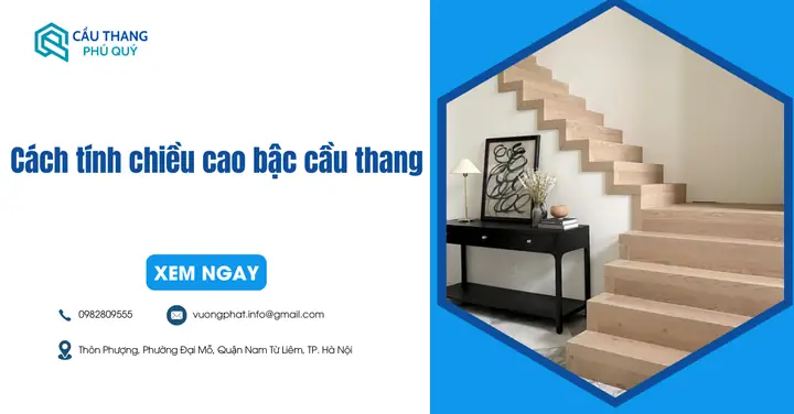 Chiều Cao Bậc Cầu Thang Theo Phong Thủy