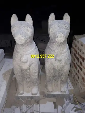Chó Đá Phong Thủy Ở Hà Nội