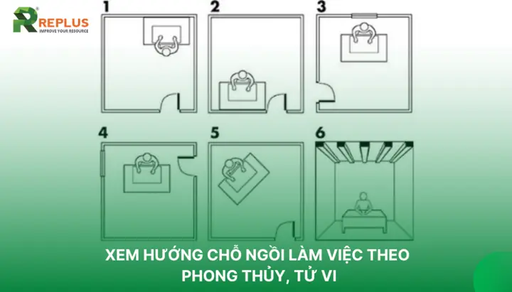 Chỗ Ngồi Làm Việc Phong Thủy