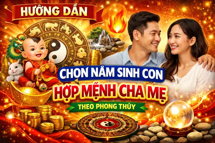Chọn Năm Sinh Con Theo Phong Thủy