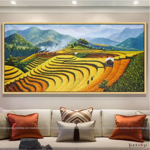 Chọn Tranh Treo Phòng Khách Theo Phong Thủy